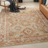 Sahar Elegance SHR01 Rust Persian Traditional Vintage Floral Rug - Medium 119x180 cm (3'11"x5'11")