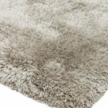Plush Plain Shaggy High Pile Thick Silky Fluffy Soft Hand Woven Sand Beige Natural Rug