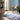 Origins Arctic Scape Ice Blue Cream Washable Non-Slip Cotton Chenille Rug - Medium 120x170 cm (4'x5'6")