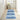 Calvin LDR01 CK031 Launder Aqua Blue Washable Cotton Abstract Flatweave Rug - Runner 66x229 cm (2'2"x7'6")