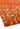 Asiatic London Matrix Tanngier Terracotta Orange Moorish Design Tufted Wool Moroccan Traditional Geometric Rug