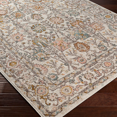 Ankara AKR2332 Antique Orange Pink Multi Polypropylene Oriental Traditional Vintage Rug