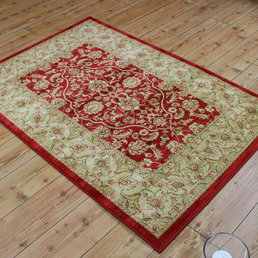 Windsor WIN02 Traditional Classic Rug Hallway Runner in Rust