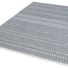 Halsey Indoor Outdoor Rug Hand Woven Geometric Flatweave Reversible Duck Egg Blue Rug, Runner or Cushion - Medium 120x170 cm (4'x5'6")