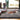 My Nylon Pattern Pheasant Blue Grey Washable Non-Slip Bordered Rug