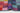 Carnaval CAR103 Vibrant Multi Colours Modern Geometric Squared Pattern Rug by Concept Looms