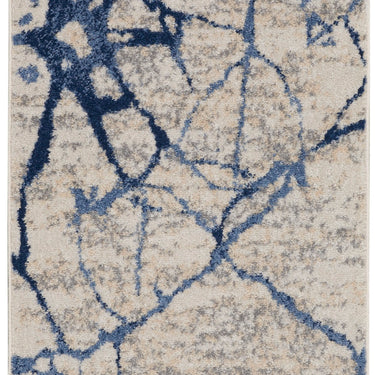 Calvin Klein River Flow Modern Abstract RFV05 in Ivory Blue