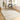 Origins Chunky Knit Natural Cream Braided Hand-Woven Wool Traditional Textured Hallway Runner Rug