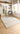 Origins Chunky Knit Natural Cream Braided Hand-Woven Wool Traditional Textured Hallway Runner Rug