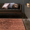 Asiatic London Zehraya ZE05 Rust Brown Washable Persian Traditional Vintage Rug - Medium 120x180 cm (4'x6')