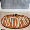 My Printed Coir Shaped Autumn Pumpkin Non-Slip Doormat 40x60 cm