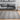 Ives Hand Woven Chenille Flatweave Natural Waves Heringbone Striped Rug in Grey - Large 160x230 cm (5'3"x7'7")