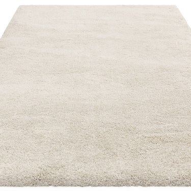 Asiatic London Atlas Thick Pile Ivory Polypropylene Shaggy Textured Rug