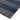 Ives Hand Woven Chenille Flatweave Natural Waves Heringbone Rug in Navy Blue