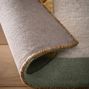 Origins Retro Deco Tufted Multicolour Wool Rug