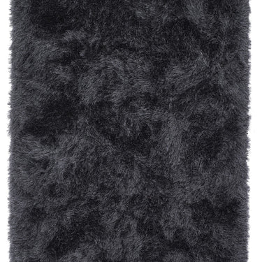 Origins Extravagance High Pile Fluffy Modern Shaggy Dark Grey Rug