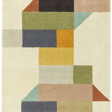 Reef Modern RF15 Geometric Hand Tufted Rug in Multi