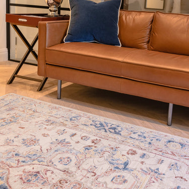 Heritage HRTG101 Traditional Medallion Rug in Ivory Multi