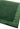 Ascot Modern Plain Hand Woven Wool Viscose Bordered Green Rug