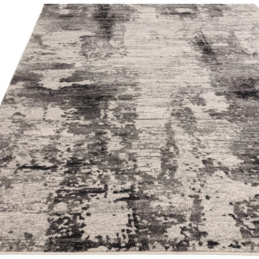 Mirage Charcoal NV37 Abstract Marble Rug for Modern Bedroom Living Room Rug