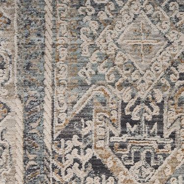 Lynx LNX01 Ivory Charcoal By Polypropylene Persian Traditional Vintage Rug