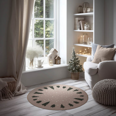 Merry Christmas Tree Washable Non-Slip Doormat