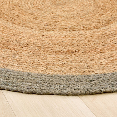 Origins Braid Stitched Sage Green Indoor Outdoor Handmade Jute Braided Rug