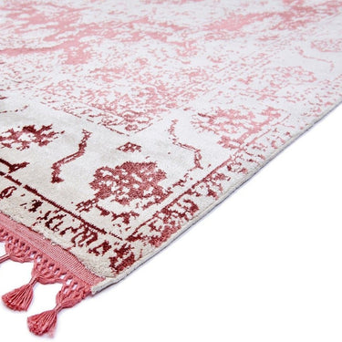 Classic Silky Flatweave Shiny Shimmer Soft Fringed Viscose Cotton Traditional Vintage Rug