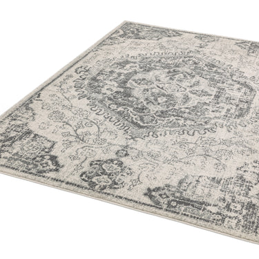 Nova NV26 Medallion Abstract Traditional Rug in Ivory