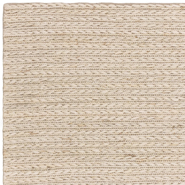 Oakley Blonde Hand Woven Rug Natural Braided Jute Modern Plain Cream Rug