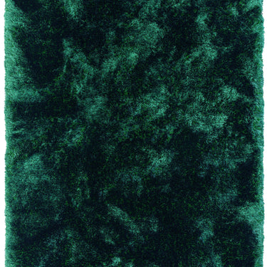 Plush Plain Shaggy High Pile Thick Silky Fluffy Soft Hand Woven Green Rug