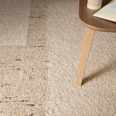 Napa Tumbla Hand Woven Wool Reversible Rug in Beige Natural