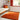 Lulu Soft Touch Plain Shaggy Rug in Spice