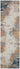 Nourison Rustic Textures RUS13 Painterly Grey Blue Jute Abstract Textured Hallway Runner Rug