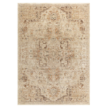 Asiatic London Heriz HE03 Serapi Copper Traditional Vintage Textured Medallion Hallway Runner Rug