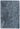 Phoenox My Lux Fluffy Anti-Slip Machine Smoke Blue Washable Non-Slip Polypropylene Shaggy Rug