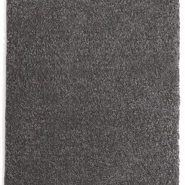 My Fluffy Anti-Slip Machine Charcoal Grey Washable Non-Slip Polypropylene Shaggy Rug