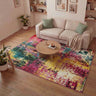 Consept Looms Art101 Multi Pictorial Pop Multicoloured Polypropylene Abstract Floral Rug - Small 80x150 cm (2'6"x5')