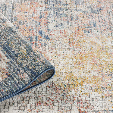 Delta Kappa Multi Cotton Abstract Geometric Boho Rug