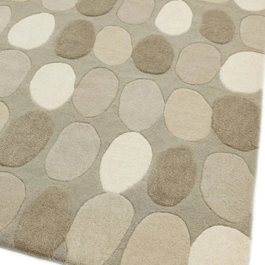 Matrix MAX31 Sofia Pebble Design Wool Modern Hand Tufted Natural  Rug in Large Size 160 x 230 cm