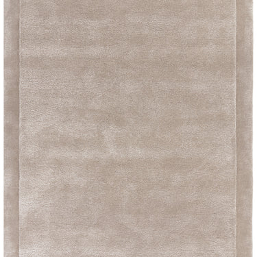 Asiatic London Rise Soft Silky Shiny Sand Beige Hand-Carved Wool Viscose Cotton Rug