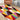 Spectra Carved Tampa Geometric Rainbow Bright Multi Coloured Soft Rug Hallway Runner