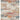 Delta Sigma Cream Terracotta Orange Cotton Abstract Modern Rug