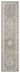 Alia Viana Grey Cream Traditional Floral Bordered Rug