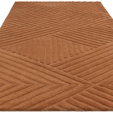 Hague Modern Hand Made Wool Rug in Desert Sand