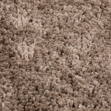 Esselle Larissa Chocolate Brown Washable Non-Slip Polypropylene Shaggy Rug