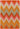 Matrix Cuzzo Sienna Tufted Orange Pink Beige Wool Geometric Textured Rug