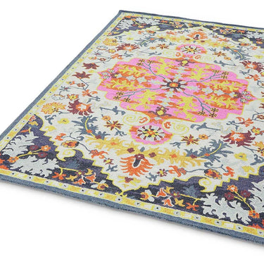 Asiatic London Bronte Tufted Multi Colour Handmade Wool Cotton Persian Rug