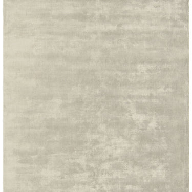 Katherine Carnaby Chrome Hand Made Rug Modern Plain Viscose Silky Shiny Luxurious Pearl Cream Rug