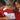 Origins My Red Washable Non-Slip Polypropylene Shaggy Rug